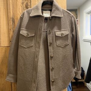 Aritzia Ganna shirt Jacket